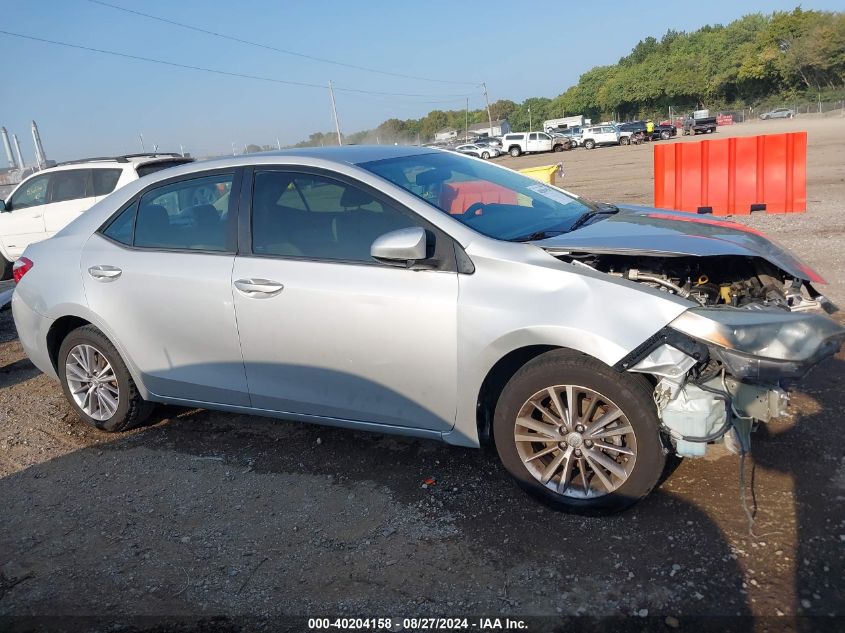 2014 Toyota Corolla Le Plus VIN: 5YFBURHE5EP055820 Lot: 40204158