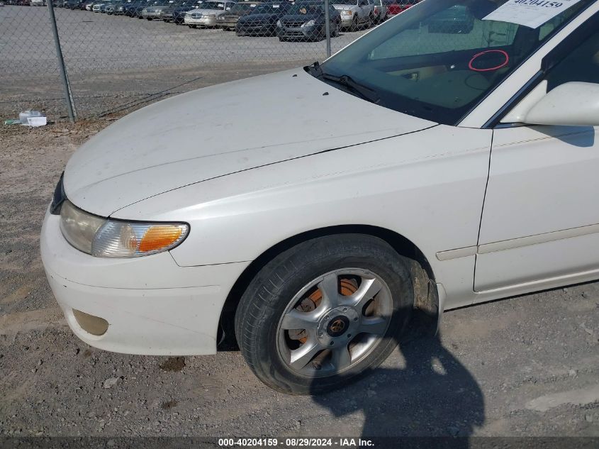 2000 Toyota Camry Solara Sle V6 VIN: 2T1CF28P0YC304293 Lot: 40204159