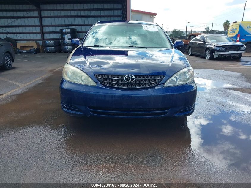 2004 Toyota Camry Le V6/Xle V6 VIN: JTDBF30K040155664 Lot: 40204163