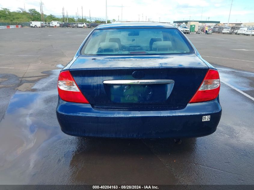 2004 Toyota Camry Le V6/Xle V6 VIN: JTDBF30K040155664 Lot: 40204163