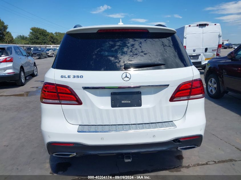 2017 Mercedes-Benz Gle 350 VIN: 4JGDA5JB2HA964337 Lot: 40204174