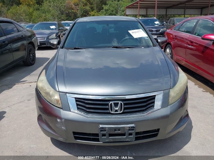 2008 Honda Accord 2.4 Lx-P VIN: 1HGCP26498A086897 Lot: 40204177