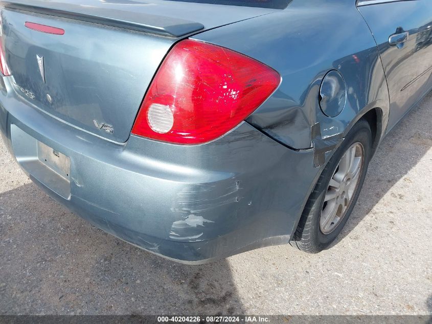 2006 Pontiac G6 VIN: 1G2ZG558764265003 Lot: 40204226