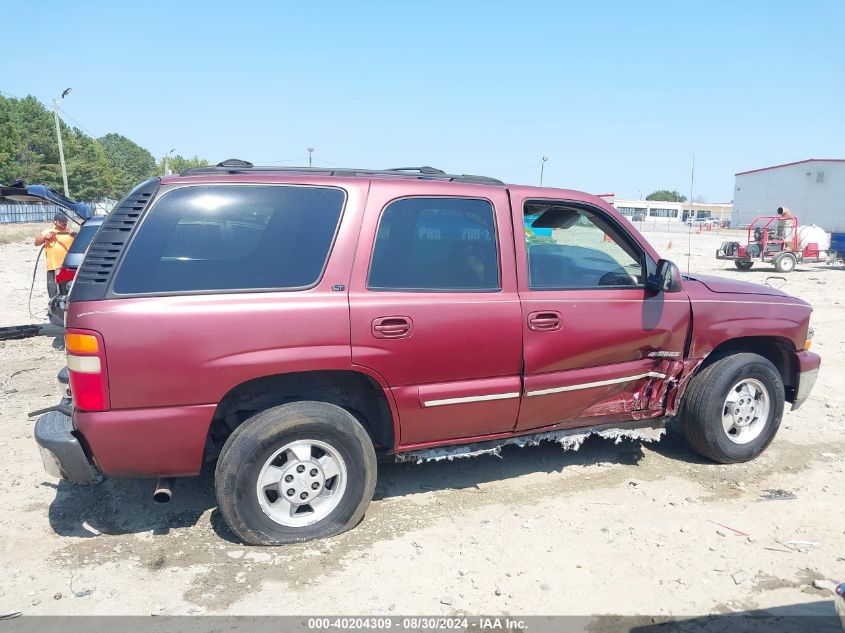 2002 Chevrolet Tahoe Lt VIN: 1GNEC13Z92R324857 Lot: 40204309