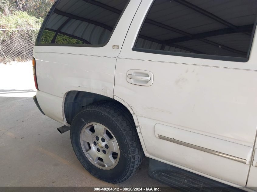 2004 Chevrolet Tahoe Lt VIN: 1GNEC13Z24R166591 Lot: 40204312