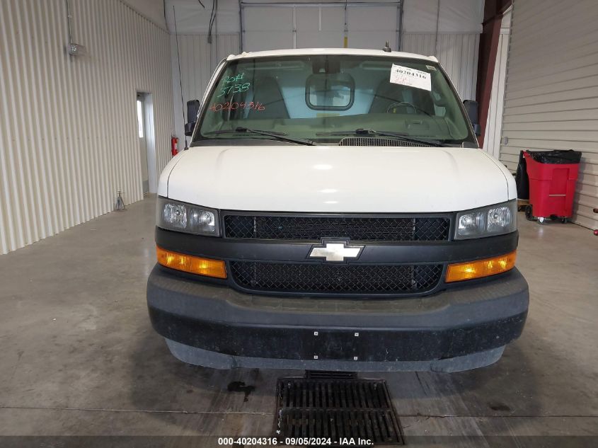 2020 Chevrolet Express Cargo Rwd 2500 Regular Wheelbase Wt VIN: 1GCWGAFP4L1157173 Lot: 40204316