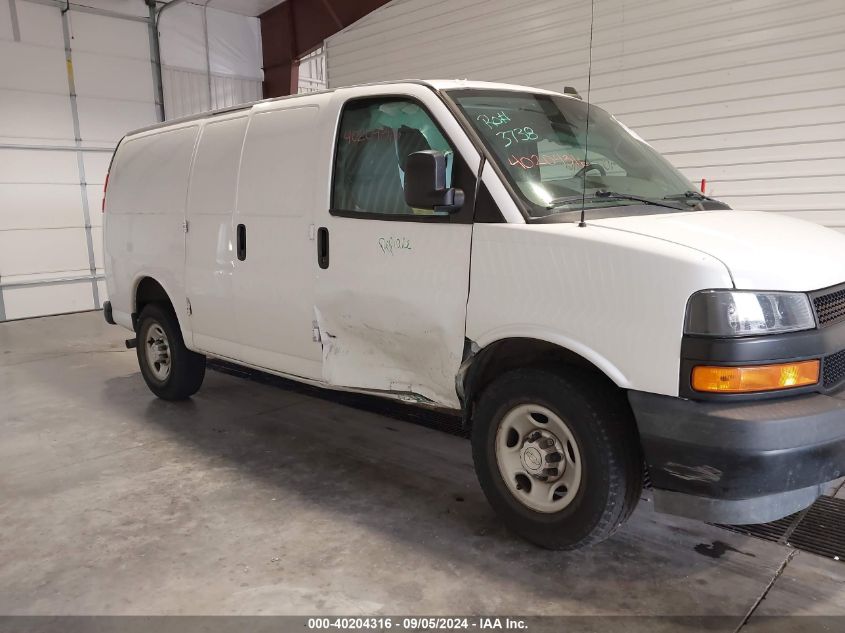 2020 Chevrolet Express Cargo Rwd 2500 Regular Wheelbase Wt VIN: 1GCWGAFP4L1157173 Lot: 40204316