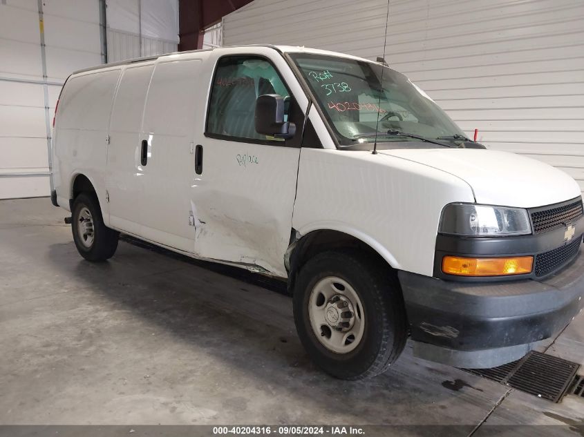 2020 Chevrolet Express Cargo Rwd 2500 Regular Wheelbase Wt VIN: 1GCWGAFP4L1157173 Lot: 40204316