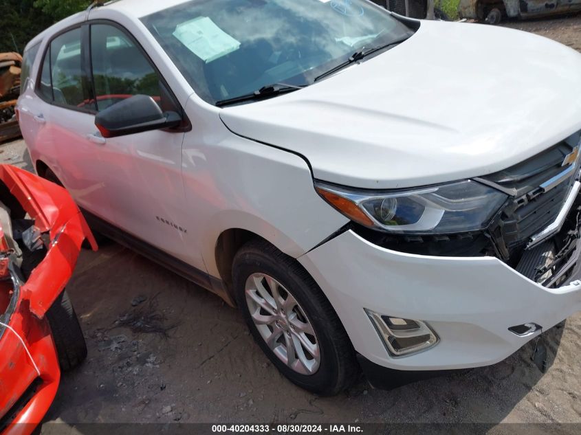 2018 Chevrolet Equinox Ls VIN: 2GNAXHEV4J6231017 Lot: 40204333