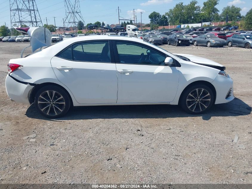 2017 Toyota Corolla Se VIN: 2T1BURHE0HC859110 Lot: 40204362