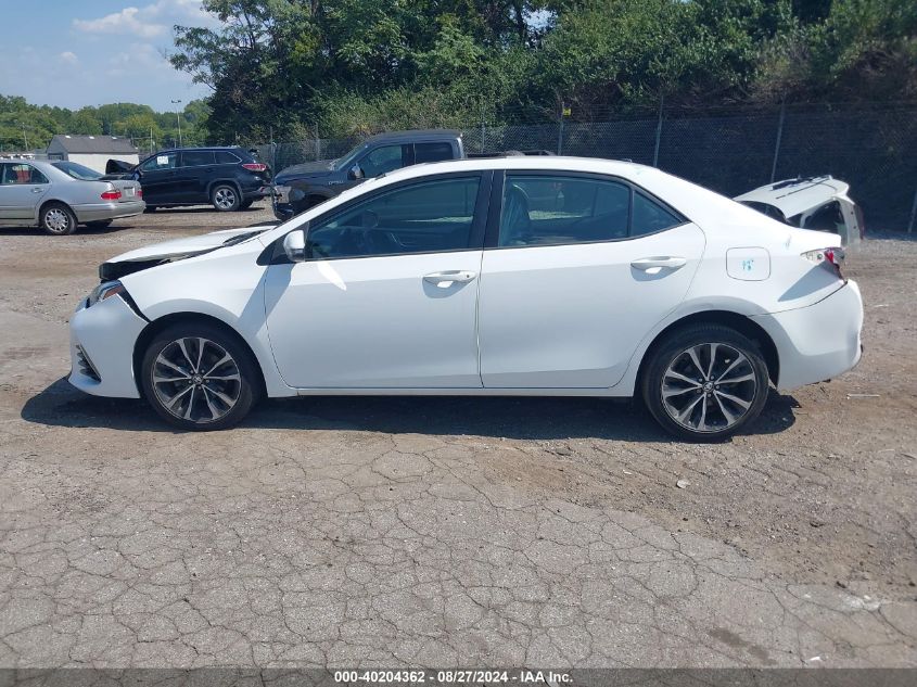 2017 Toyota Corolla Se VIN: 2T1BURHE0HC859110 Lot: 40204362