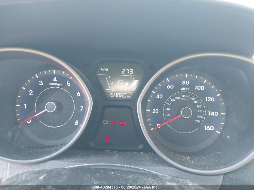 2014 Hyundai Elantra Se VIN: 5NPDH4AE7EH492242 Lot: 40204375