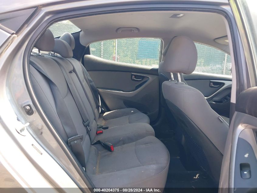 2014 Hyundai Elantra Se VIN: 5NPDH4AE7EH492242 Lot: 40204375