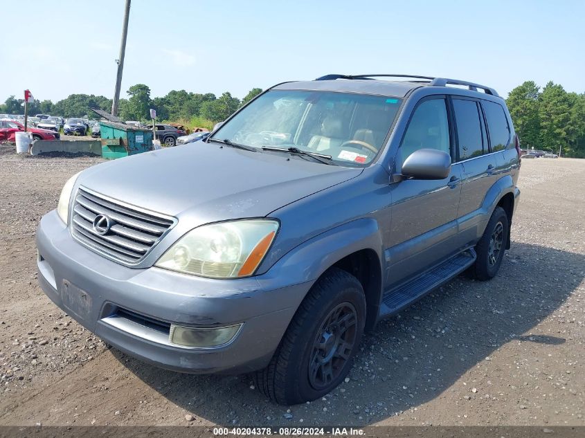 2003 Lexus Gx 470 VIN: JTJBT20X630019257 Lot: 40204378