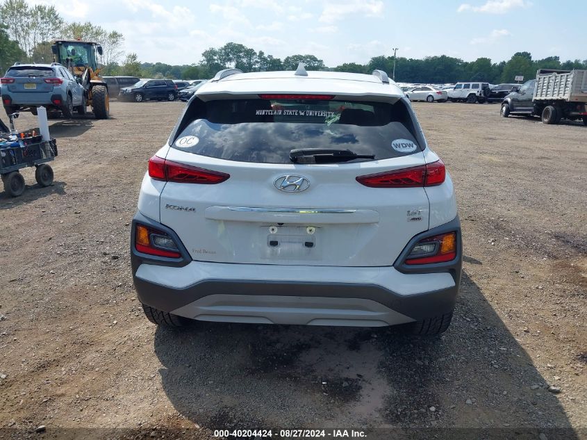 2019 Hyundai Kona Limited VIN: KM8K3CA59KU387246 Lot: 40204424