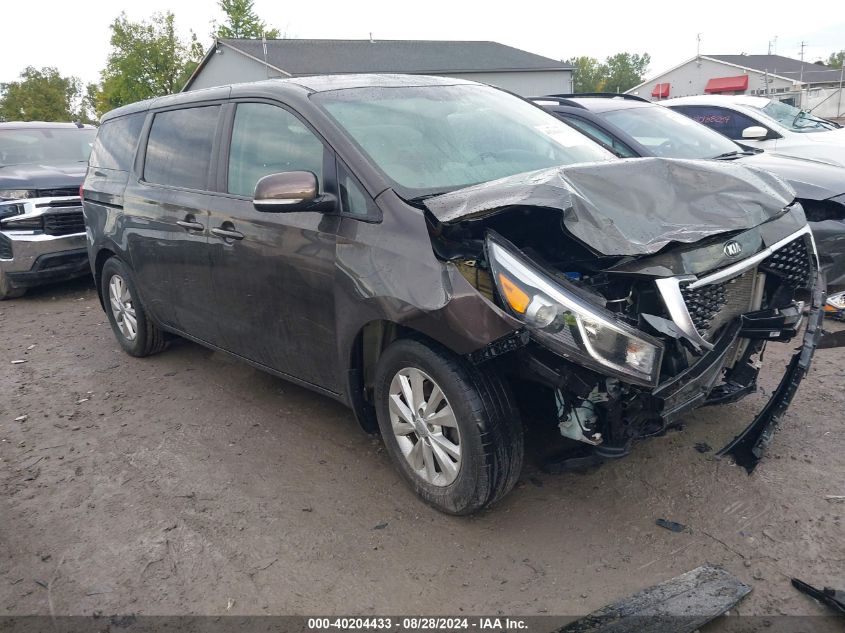 KNDMB5C11J6380929 2018 KIA SEDONA - Image 1