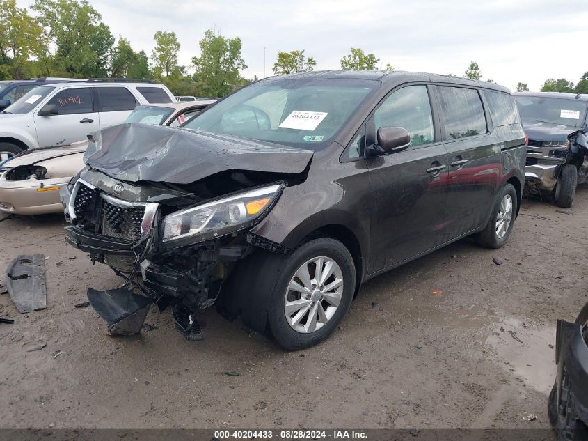 KNDMB5C11J6380929 2018 KIA SEDONA - Image 2