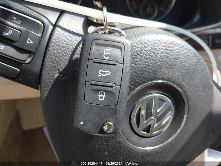 2012 Volkswagen Passat 2.5L Se VIN: 1VWBH7A39CC066212 Lot: 40204447