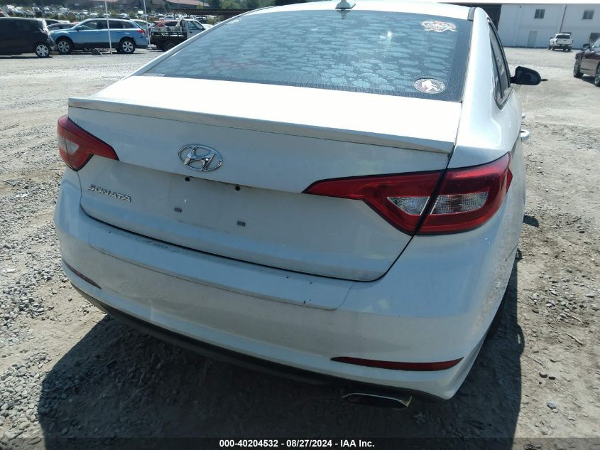 2016 Hyundai Sonata Se VIN: 5NPE24AF5GH379083 Lot: 40204532