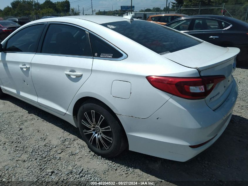 2016 Hyundai Sonata Se VIN: 5NPE24AF5GH379083 Lot: 40204532