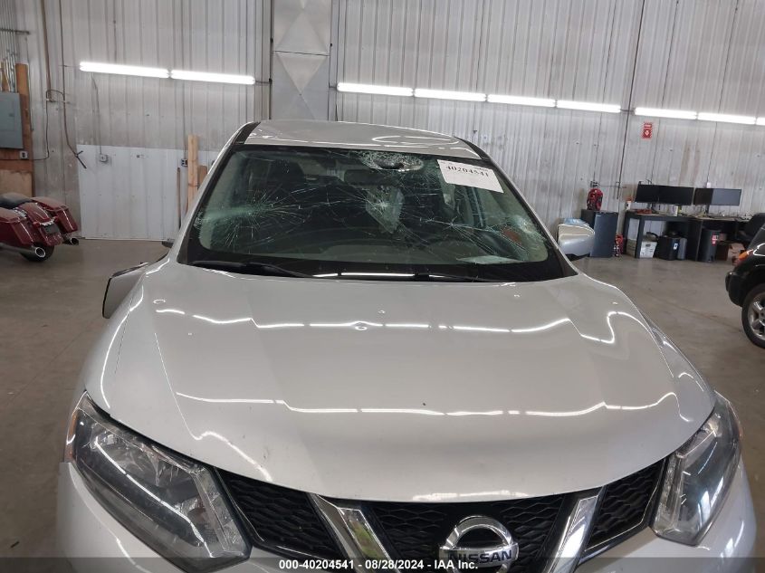 2016 Nissan Rogue S VIN: JN8AT2MVXGW133227 Lot: 40204541