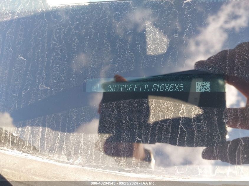 2020 GMC Sierra 1500 4Wd Short Box At4 VIN: 3GTP9EEL1LG168685 Lot: 40204543