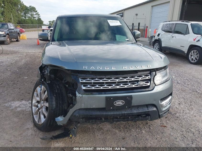 2015 Land Rover Range Rover Sport Sc VIN: SALWR2VF9FA539026 Lot: 40204547