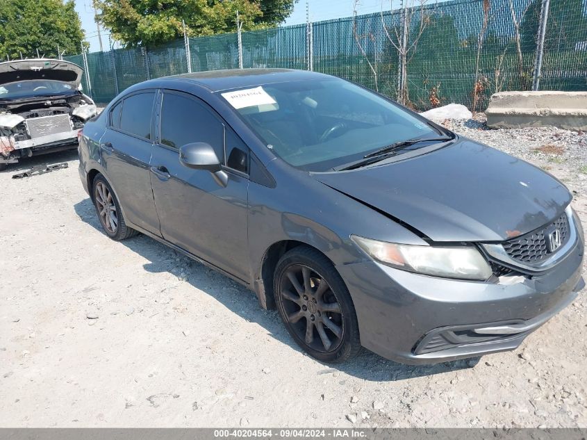 2013 Honda Civic Lx VIN: 19XFB2F57DE084074 Lot: 40204564