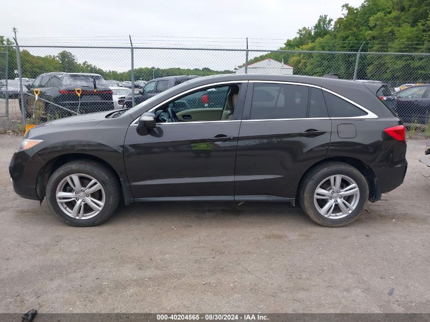 2014 Acura Rdx VIN: 5J8TB4H52EL013239 Lot: 40204565