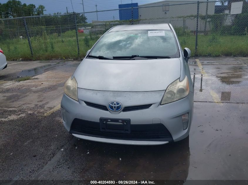 2013 Toyota Prius Two VIN: JTDKN3DU4D5640598 Lot: 40204593