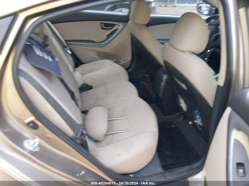 2016 Hyundai Elantra Se VIN: 5NPDH4AE7GH729931 Lot: 40204613