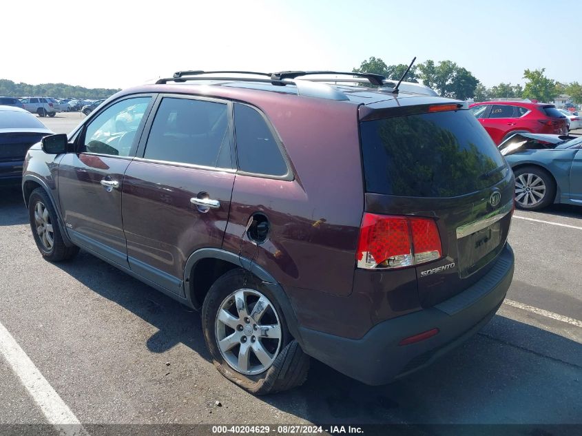 2013 KIA SORENTO LX - 5XYKTDA60DG329307