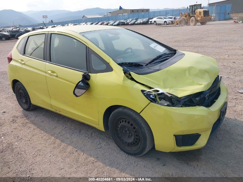 2016 Honda Fit Lx VIN: JHMGK5H54GX022248 Lot: 40204661