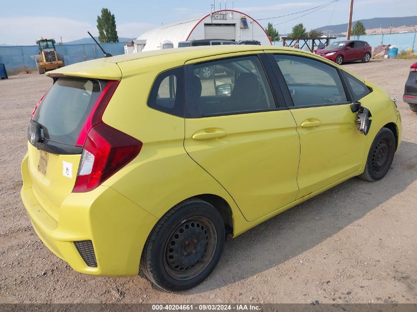 2016 Honda Fit Lx VIN: JHMGK5H54GX022248 Lot: 40204661