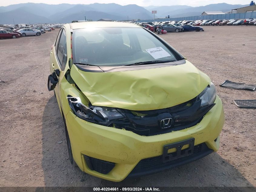 2016 Honda Fit Lx VIN: JHMGK5H54GX022248 Lot: 40204661