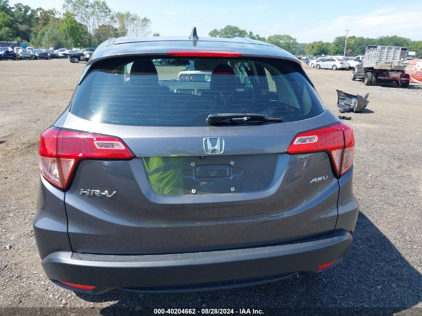 2016 Honda Hr-V Lx VIN: 3CZRU6H35GM717993 Lot: 40204662