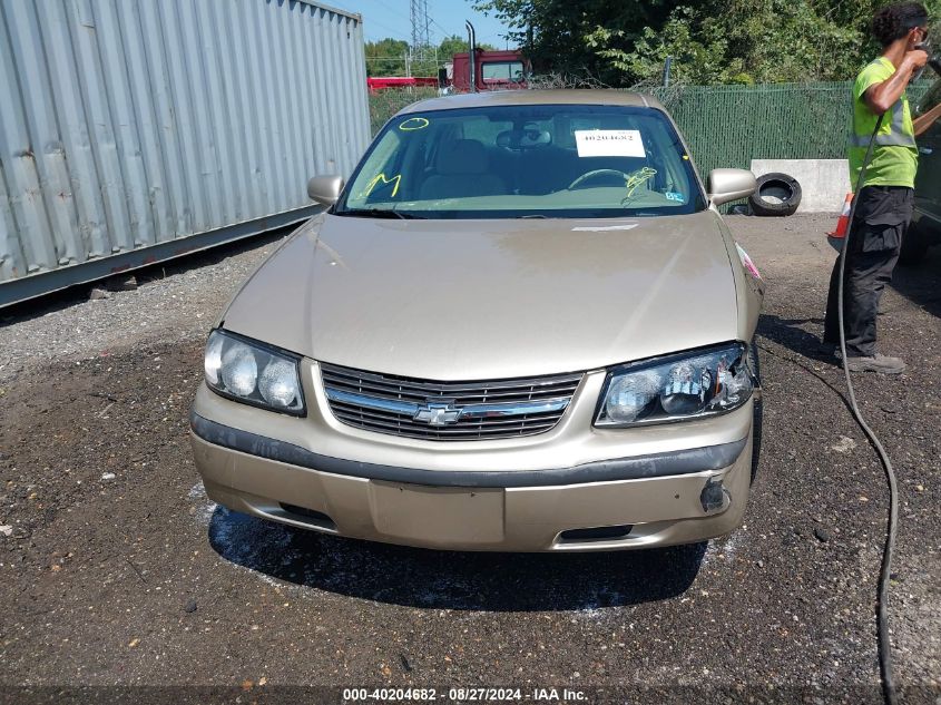 2005 Chevrolet Impala VIN: 2G1WF52E459153369 Lot: 40204682