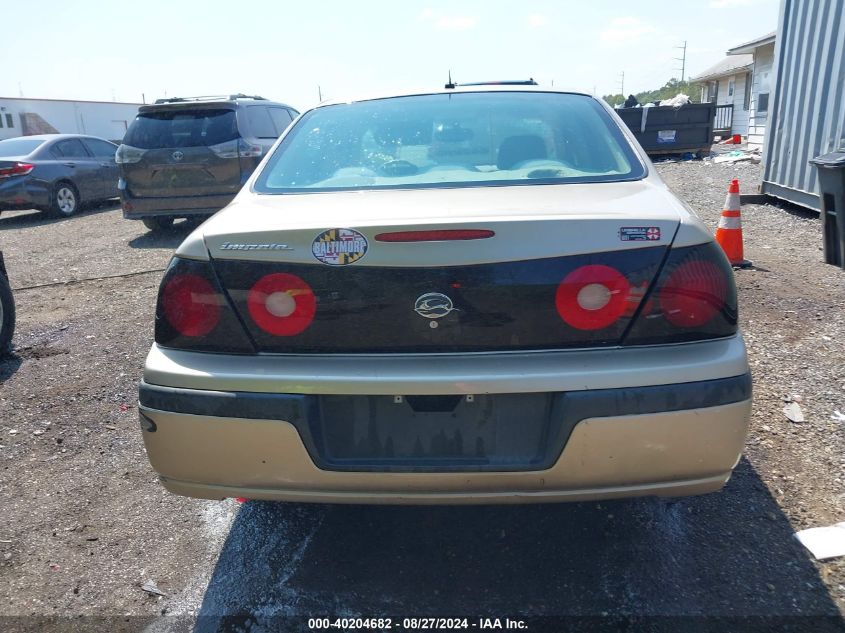 2005 Chevrolet Impala VIN: 2G1WF52E459153369 Lot: 40204682