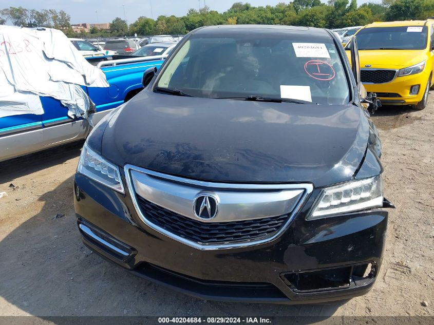 2015 Acura Mdx Technology Package VIN: 5FRYD3H43FB005556 Lot: 40204684