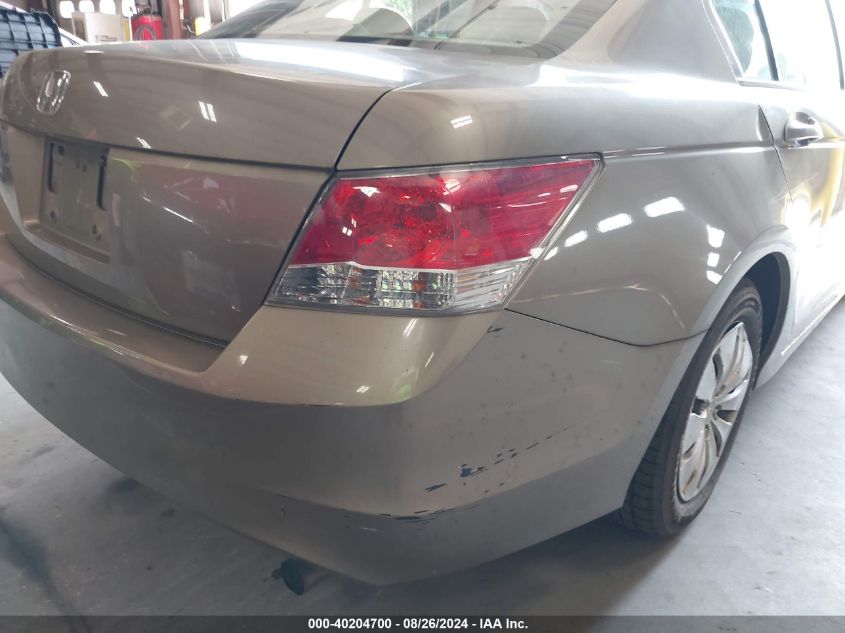 1HGCP2F38AA058439 2010 Honda Accord 2.4 Lx