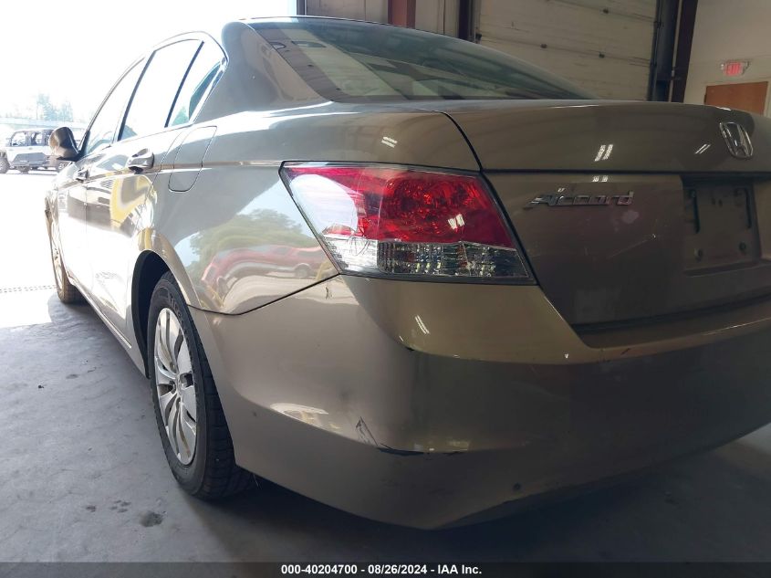 1HGCP2F38AA058439 2010 Honda Accord 2.4 Lx