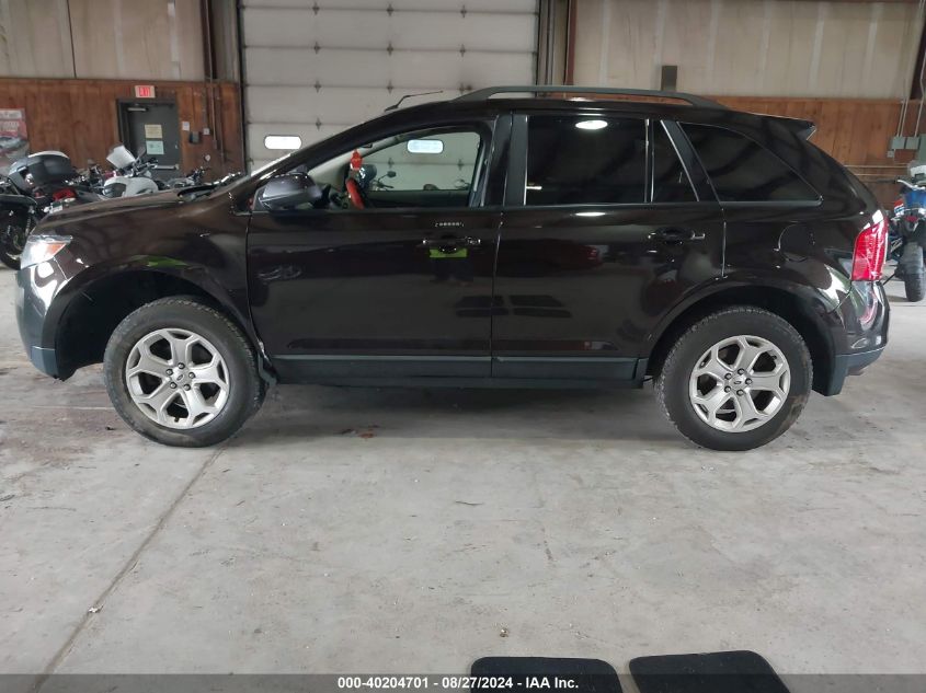 2013 Ford Edge Sel VIN: 2FMDK4JC4DBB72964 Lot: 40204701