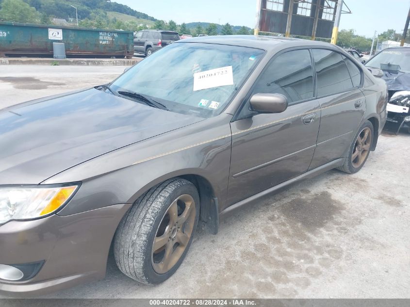 2009 Subaru Legacy 2.5I Limited VIN: 4S3BL626097230307 Lot: 40204722