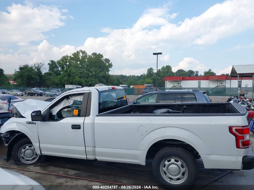 2018 Ford F-150 Xl VIN: 1FTMF1CB9JKC91476 Lot: 40204757