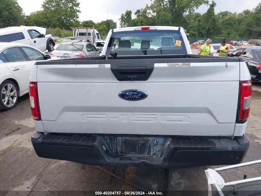 2018 Ford F-150 Xl VIN: 1FTMF1CB9JKC91476 Lot: 40204757