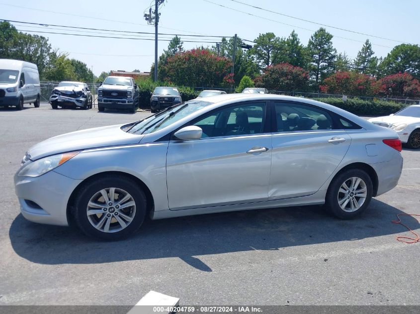 2013 Hyundai Sonata Gls VIN: 5NPEB4AC7DH745515 Lot: 40204759