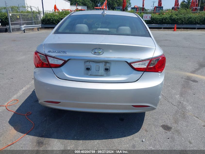 2013 Hyundai Sonata Gls VIN: 5NPEB4AC7DH745515 Lot: 40204759