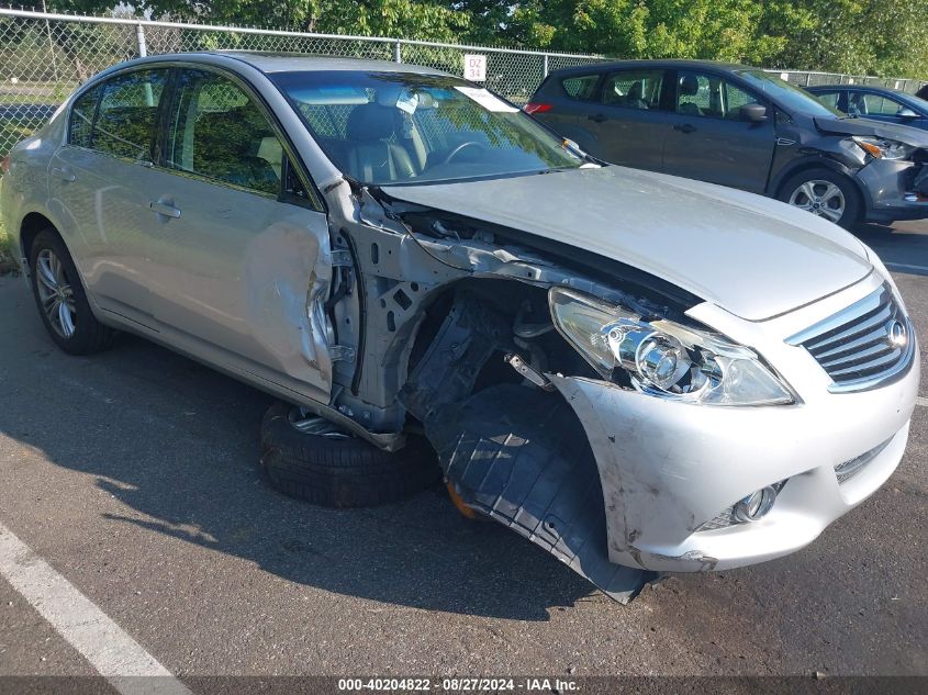 2013 Infiniti G37X VIN: JN1CV6AR9DM763540 Lot: 40204822