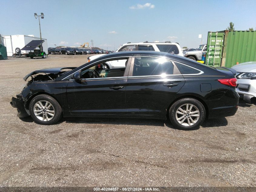 5NPE24AFXFH184854 2015 Hyundai Sonata Se