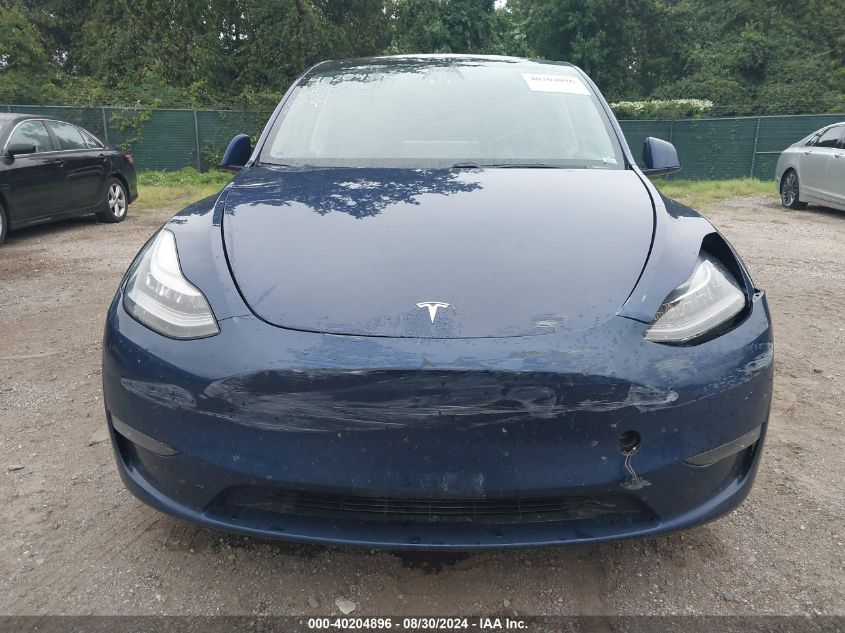 2020 Tesla Model Y Long Range Dual Motor All-Wheel Drive VIN: 5YJYGDEE9LF026225 Lot: 40204896